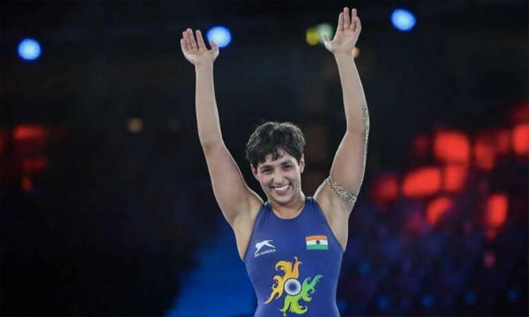 Anshu Malik Become The First Indian Woman Wrestler To Reach World Championship Final