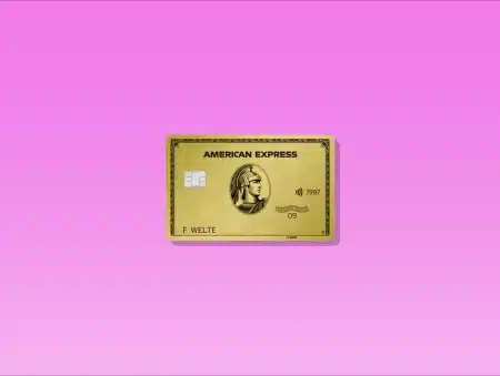 image of American Express gold card
